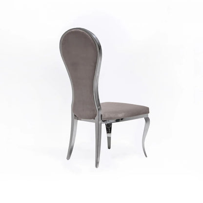 Sophia Silver Sleek Dining Chair