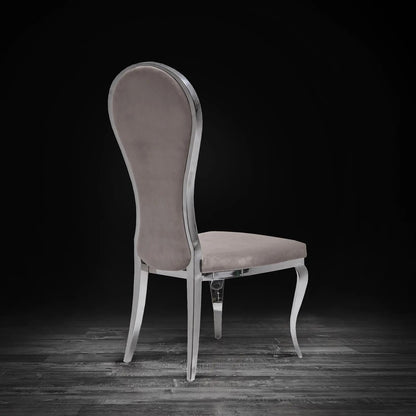 Sophia Silver Sleek Dining Chair