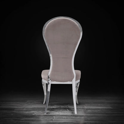 Sophia Silver Sleek Dining Chair