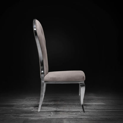 Sophia Silver Sleek Dining Chair