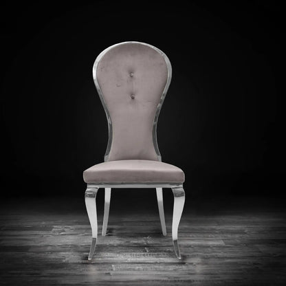 Sophia Silver Sleek Dining Chair