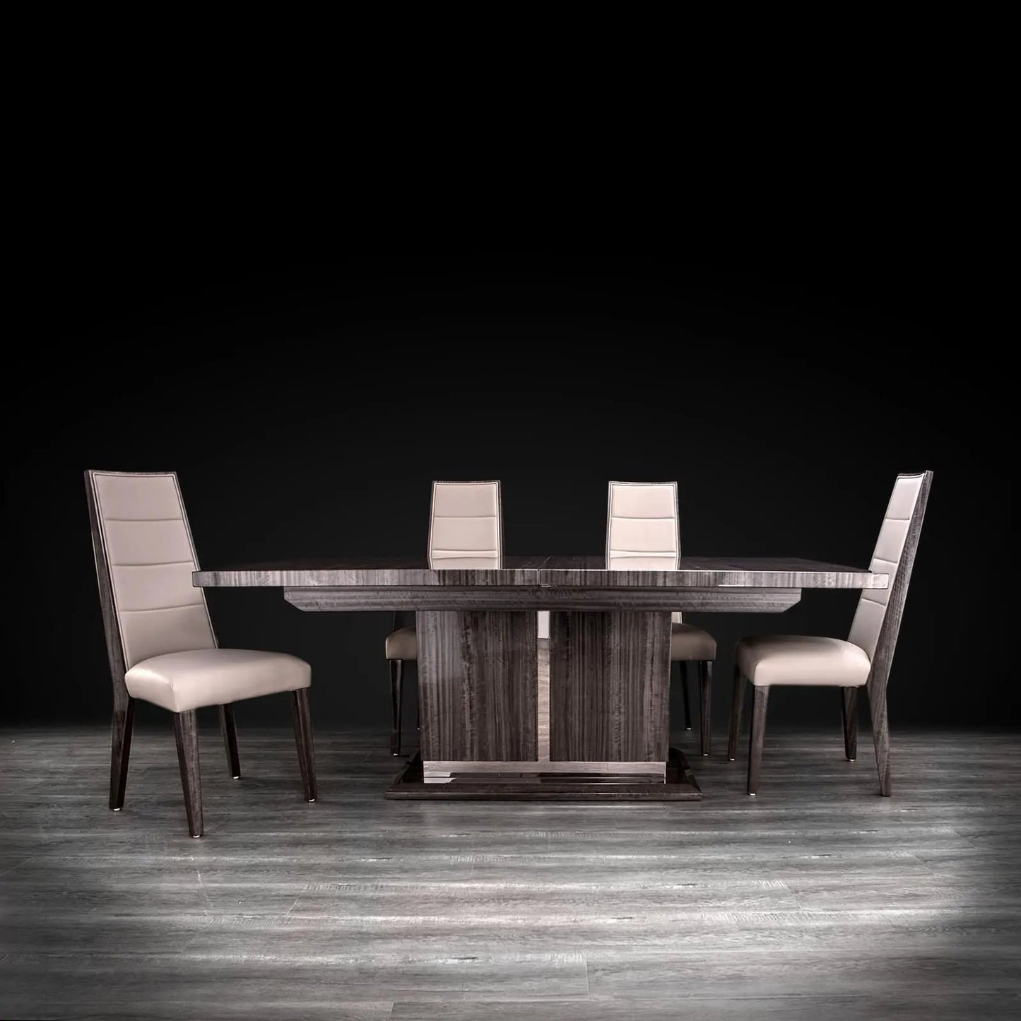 St Tropez High-Gloss Lacquer Dining Table