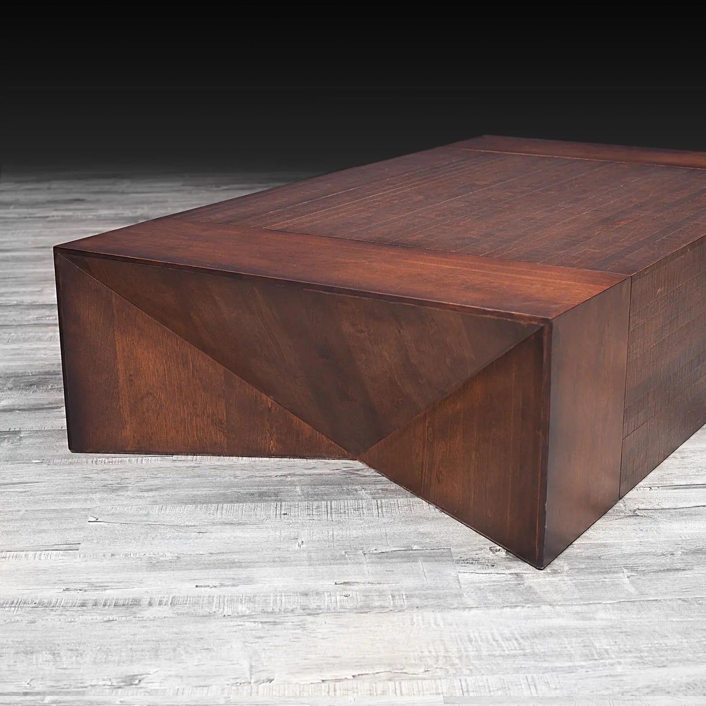 Tex Contemporary Rectangular Coffee Table
