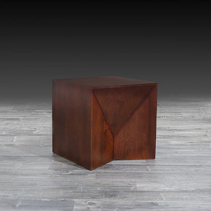 Tex Square End Table | Minimalist Design with Bold Presence