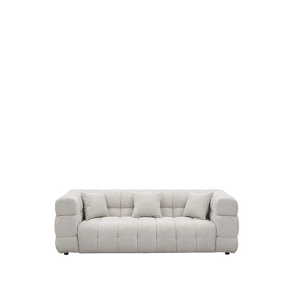 Theo Light Gray Luxury Sofa Set