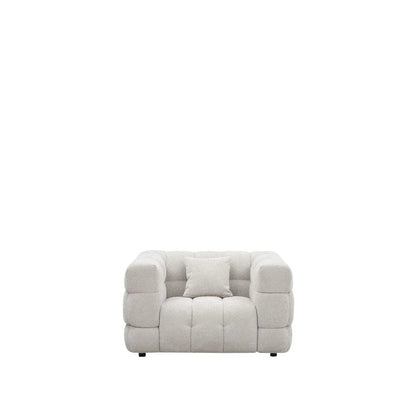 Theo Light Gray Roberto Grassie Sofa Set