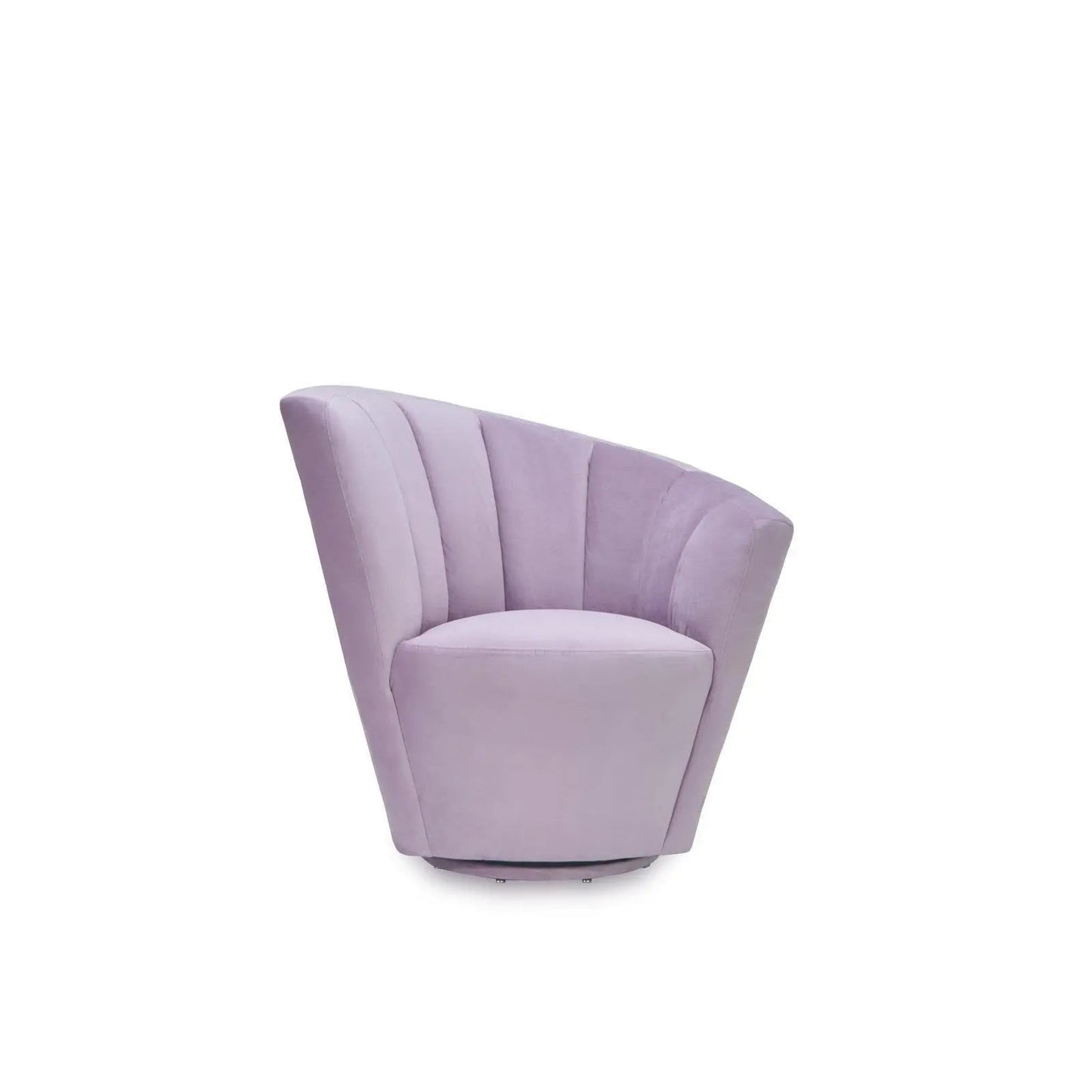 Tulip Laf Purple Accent Chair