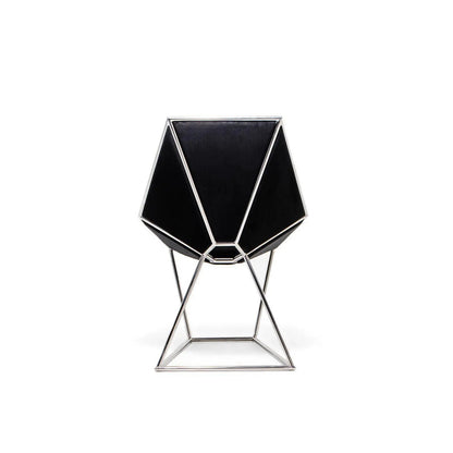 Varossi Silver Contemporary Dining Chair