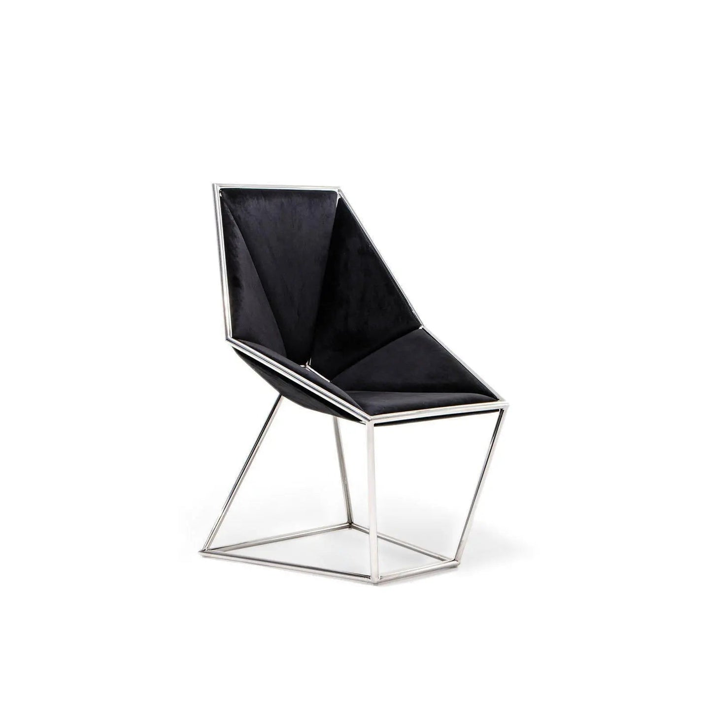 Varossi Silver Contemporary Dining Chair