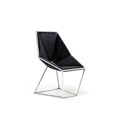 Varossi Silver Contemporary Dining Chair