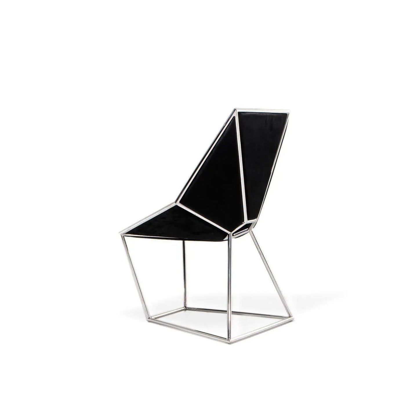 Varossi Silver Contemporary Dining Chair
