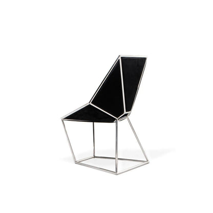 Varossi Silver Contemporary Dining Chair