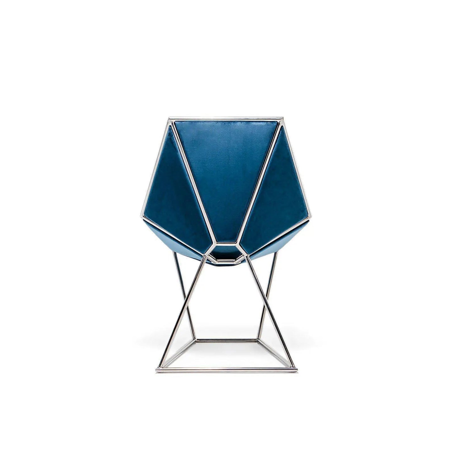 Varossi Silver Contemporary Dining Chair