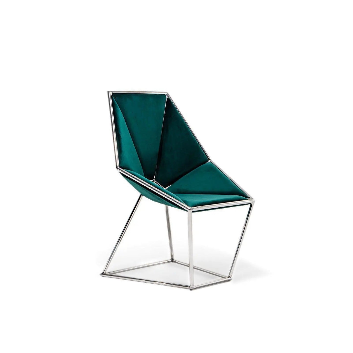 Varossi Silver Contemporary Dining Chair