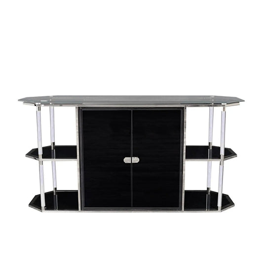 Varossi Buffet in Sleek Silver Finish