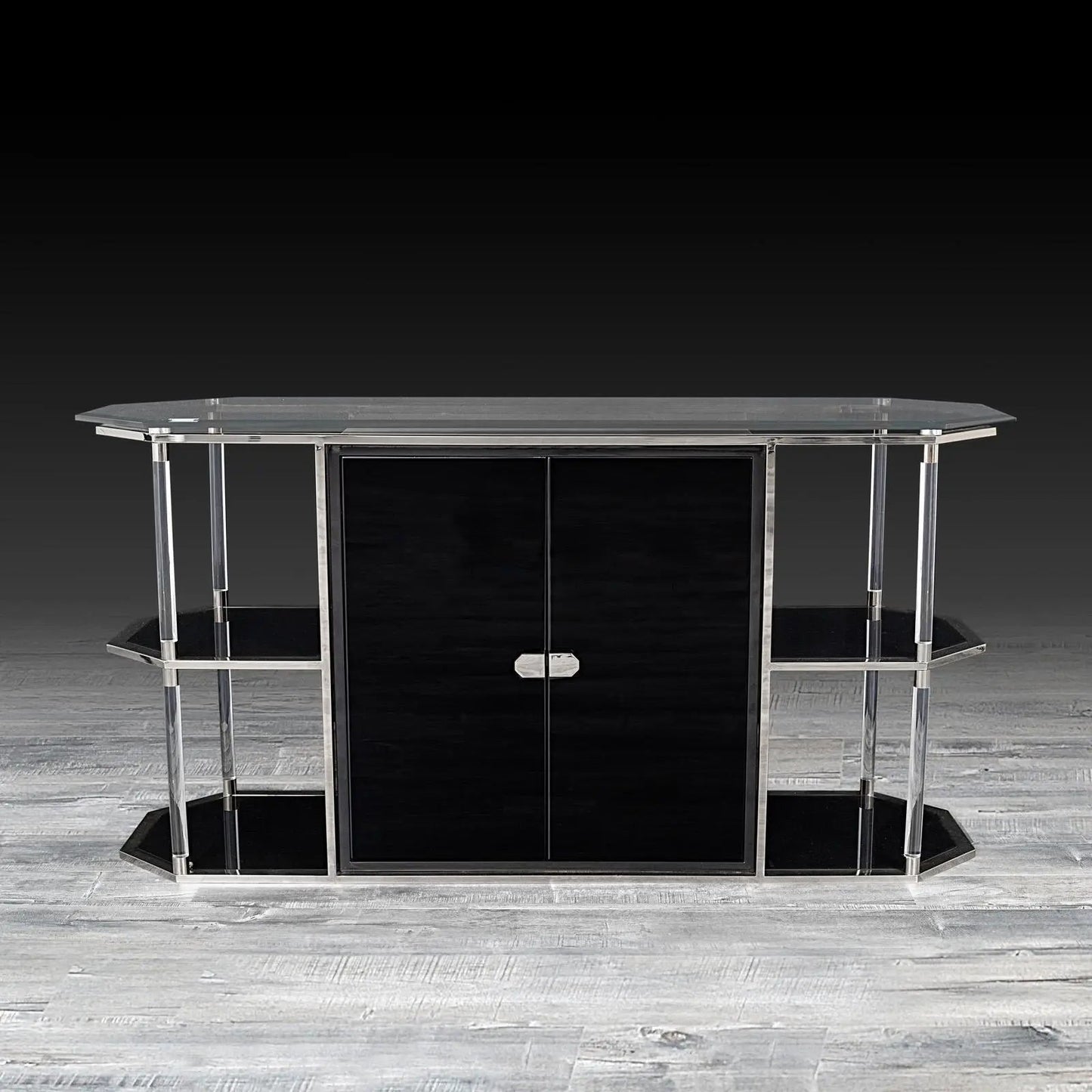 Varossi Buffet in Sleek Silver Finish