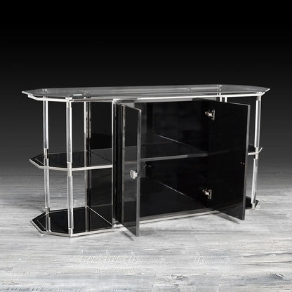 Varossi Buffet in Sleek Silver Finish