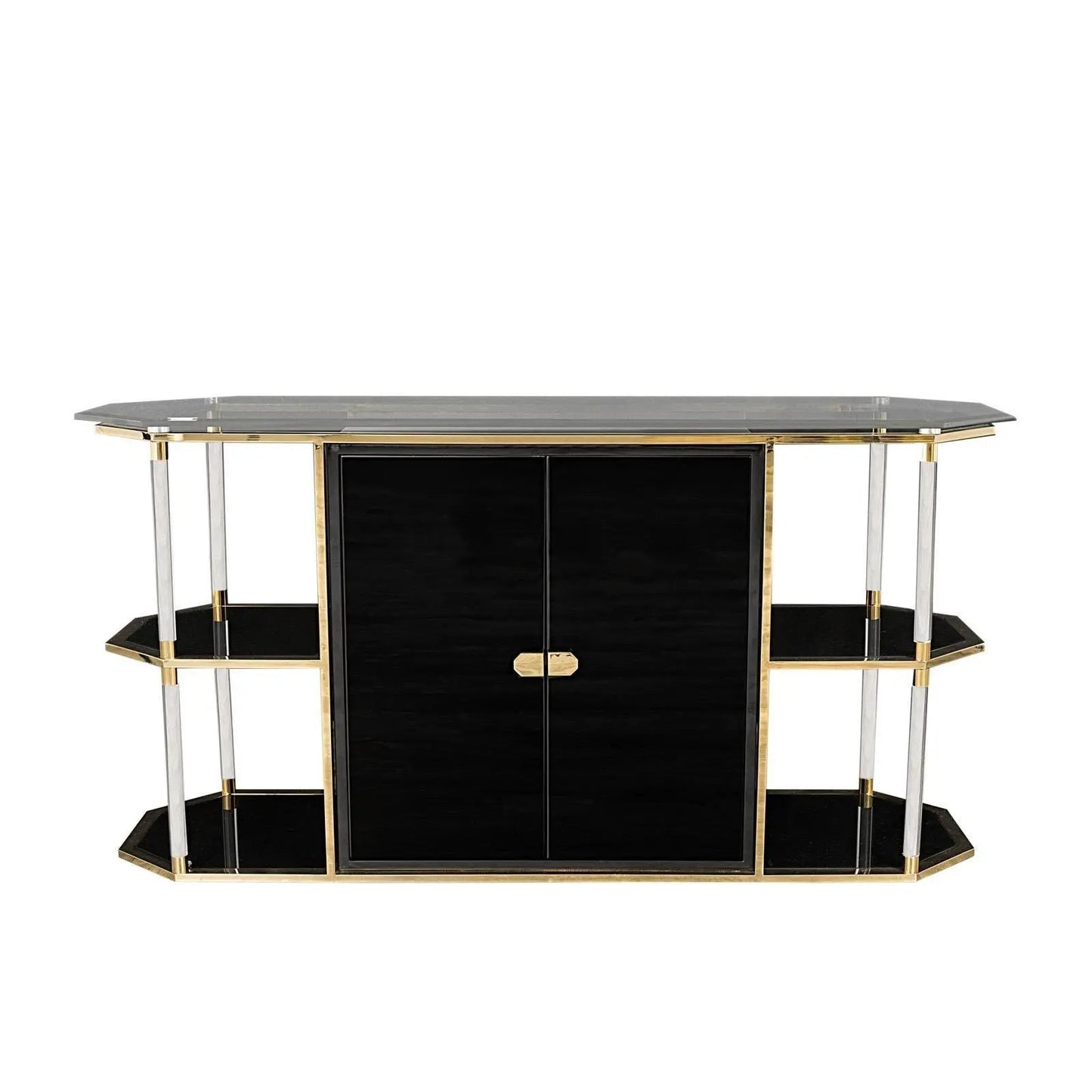 Varossi Buffet in Titanium Gold Finish