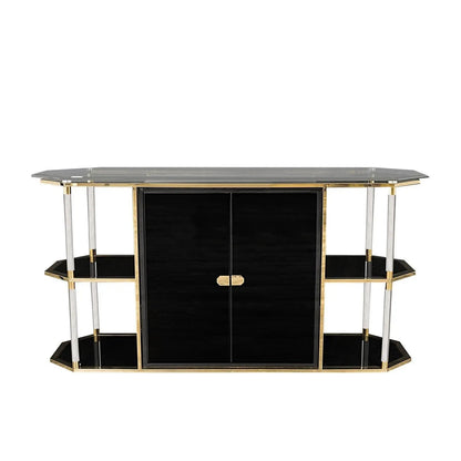 Varossi Buffet in Titanium Gold Finish