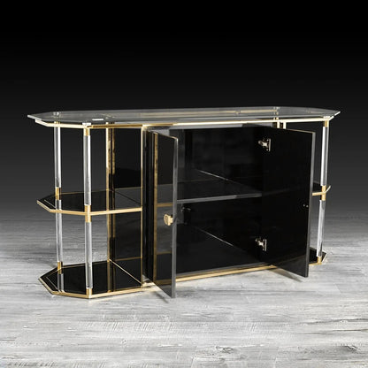Varossi Buffet in Titanium Gold Finish
