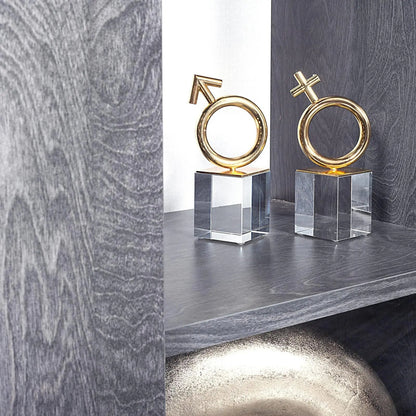 Ventura Single-Door Curio Cabinet | Gray Birch