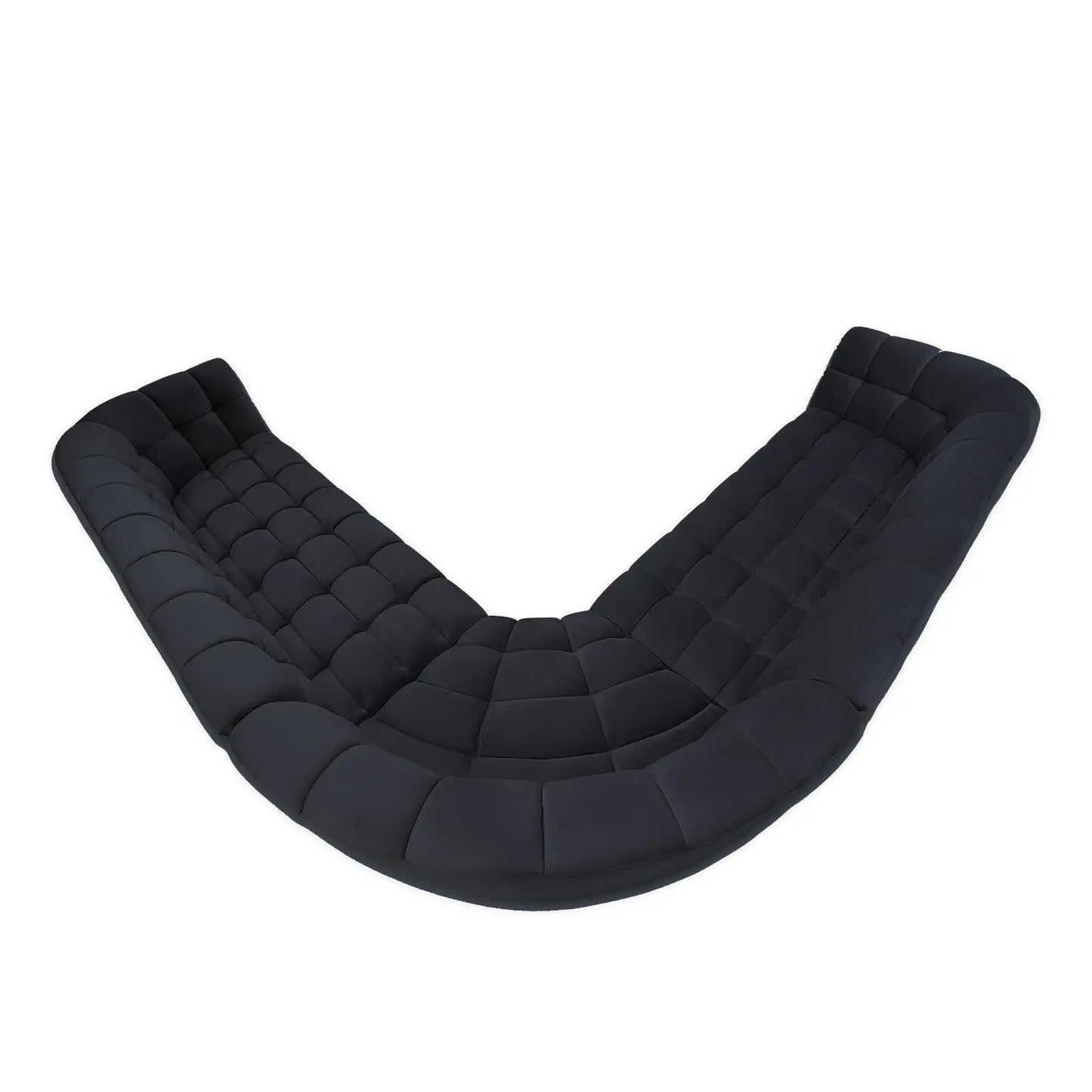 Vera Modular Sectional – Gold Highlight