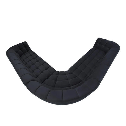 Vera Modular Sectional – Gold Highlight