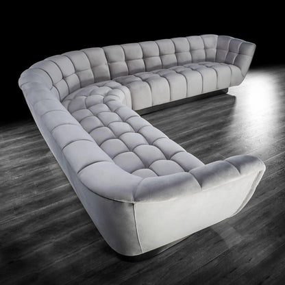 Vera Modular Sectional – Gold Highlight