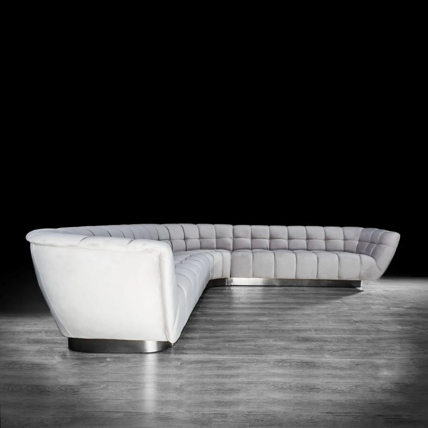 Vera Modular Sectional – Gold Highlight