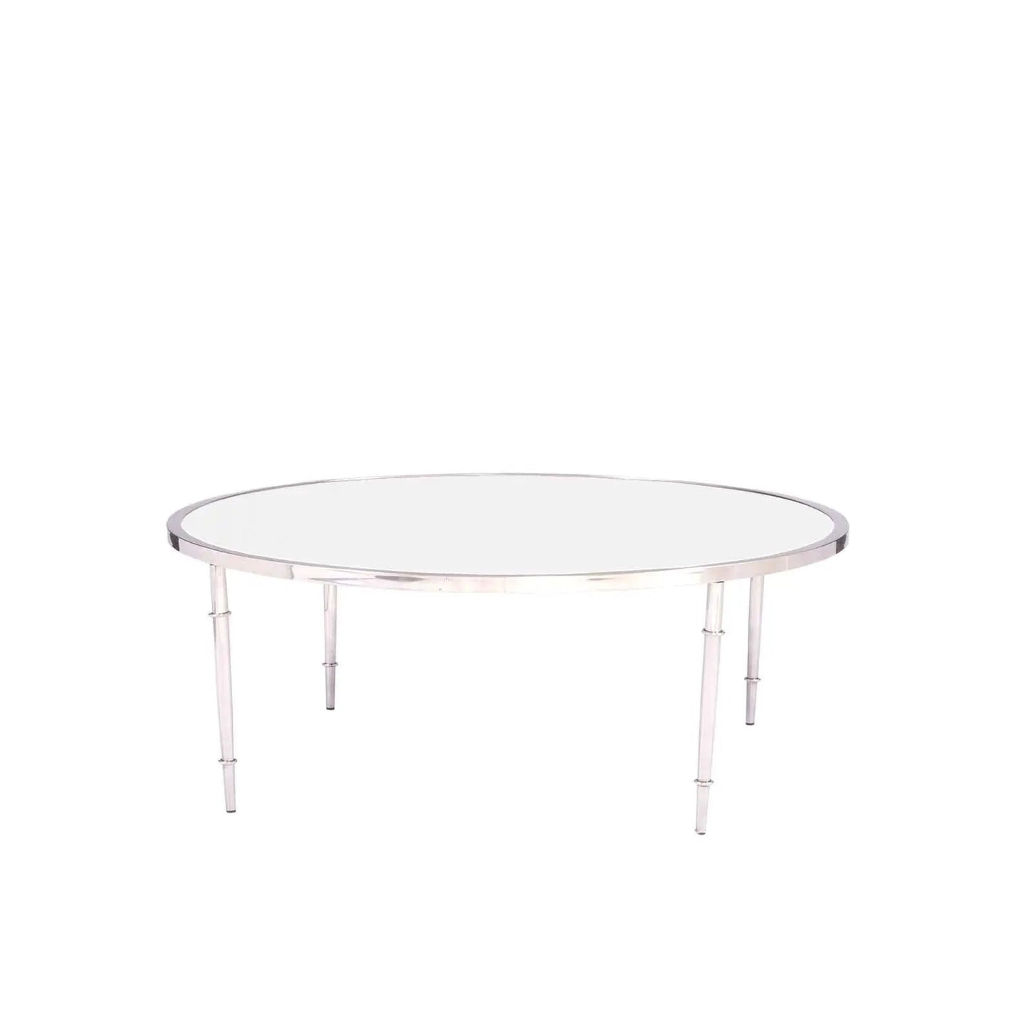 Veris Silver Coffee Table with Modern Design