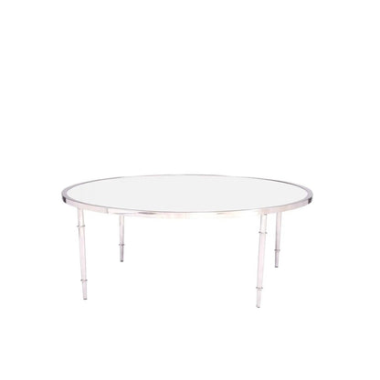 Veris Silver Coffee Table with Modern Design