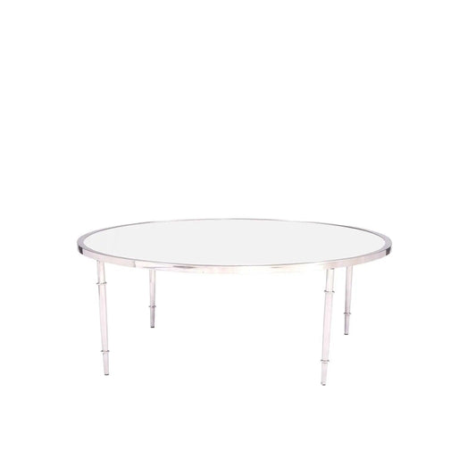Veris Silver Coffee Table with Modern Design