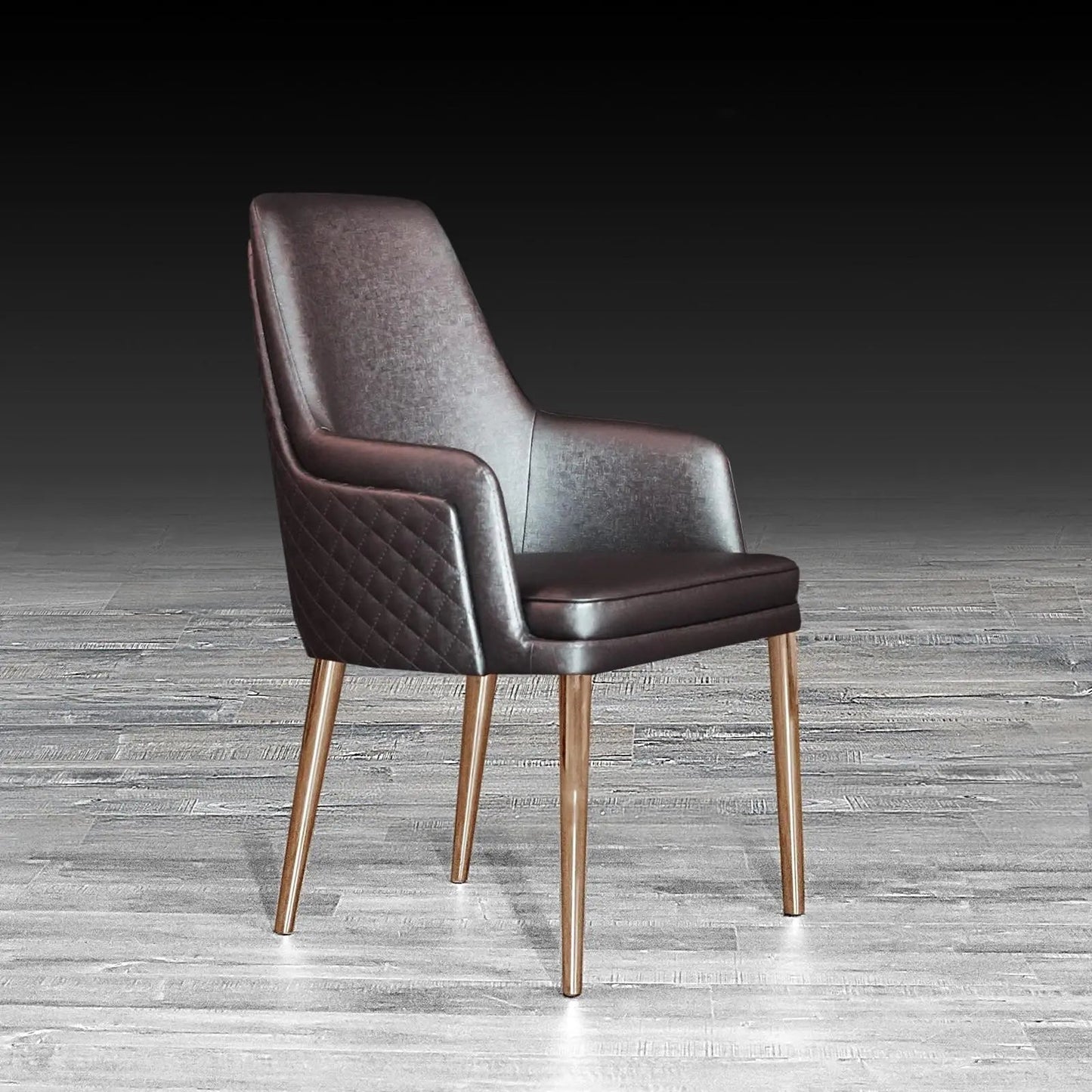 Vitali RG Brown Modern Dining Chair