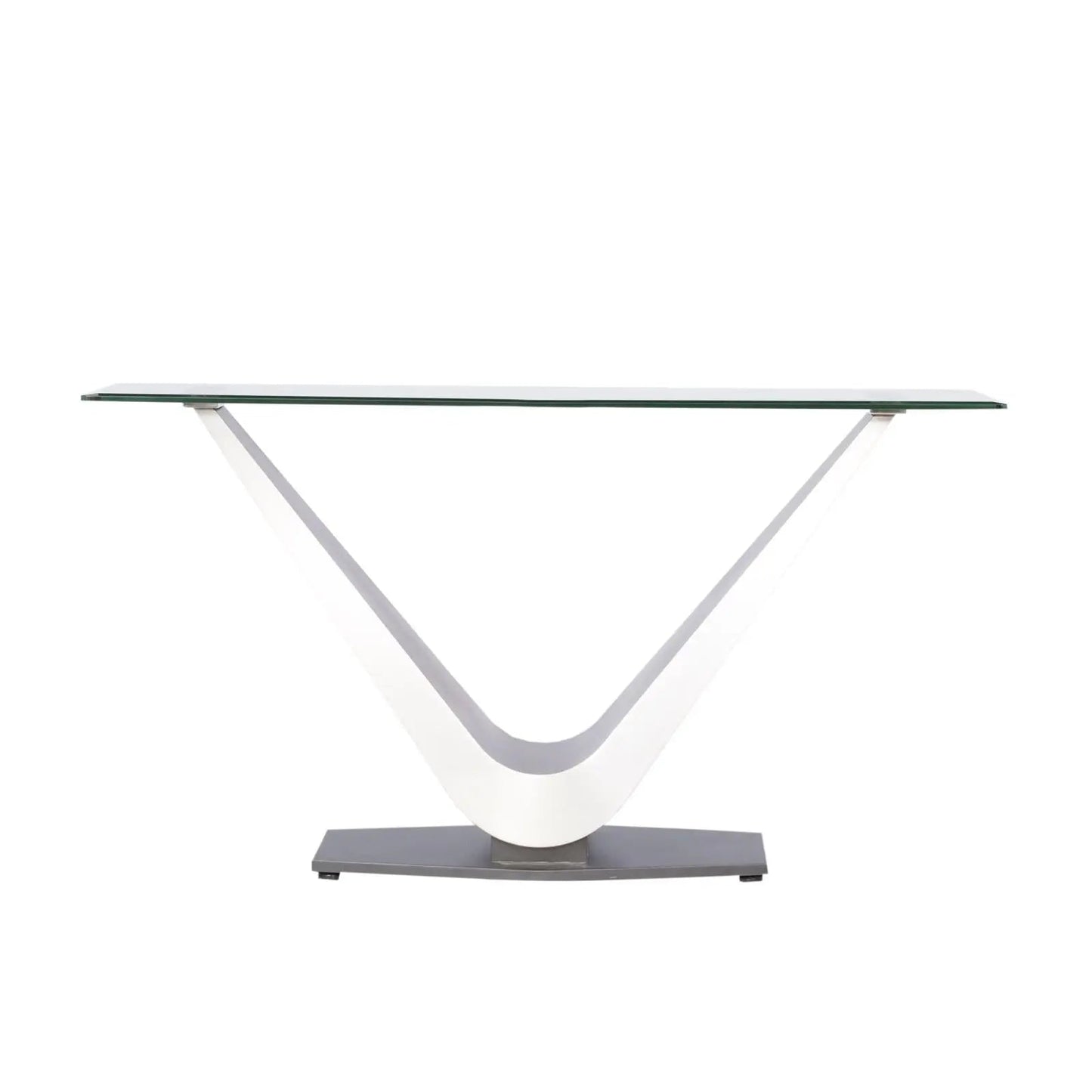 Vittoria Luxe Silver Console Table