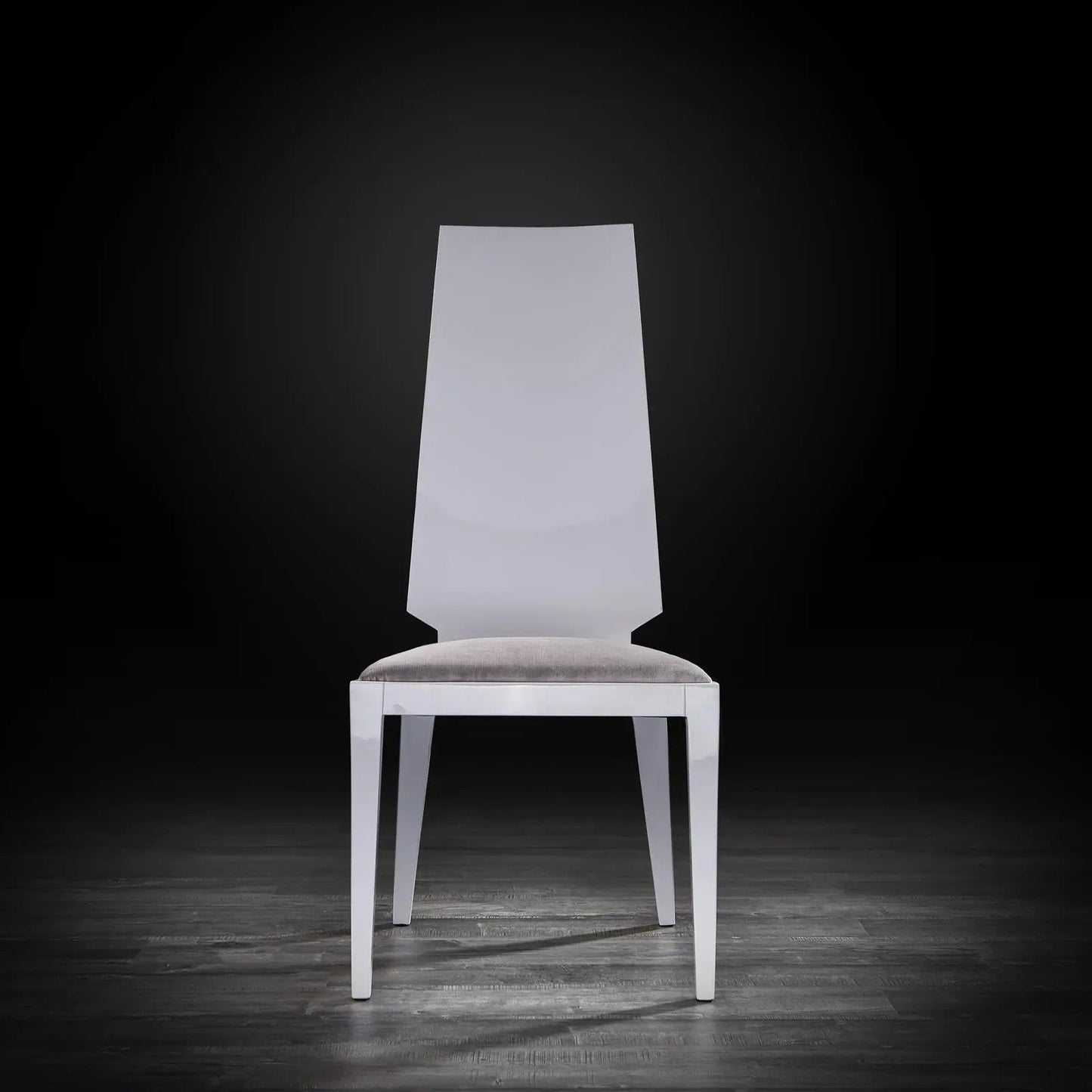 Vogue White Modern Dining Chair
