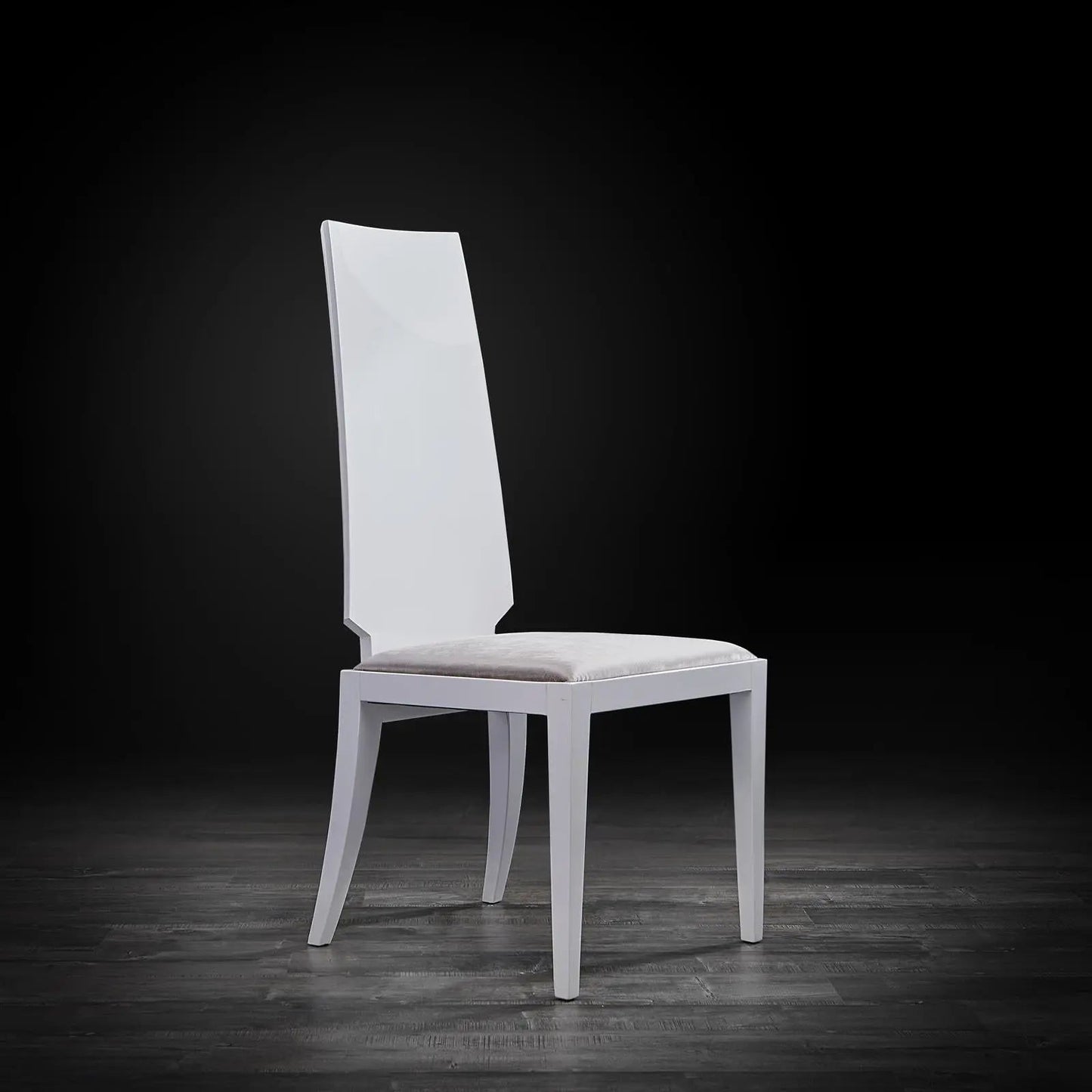 Vogue White Modern Dining Chair