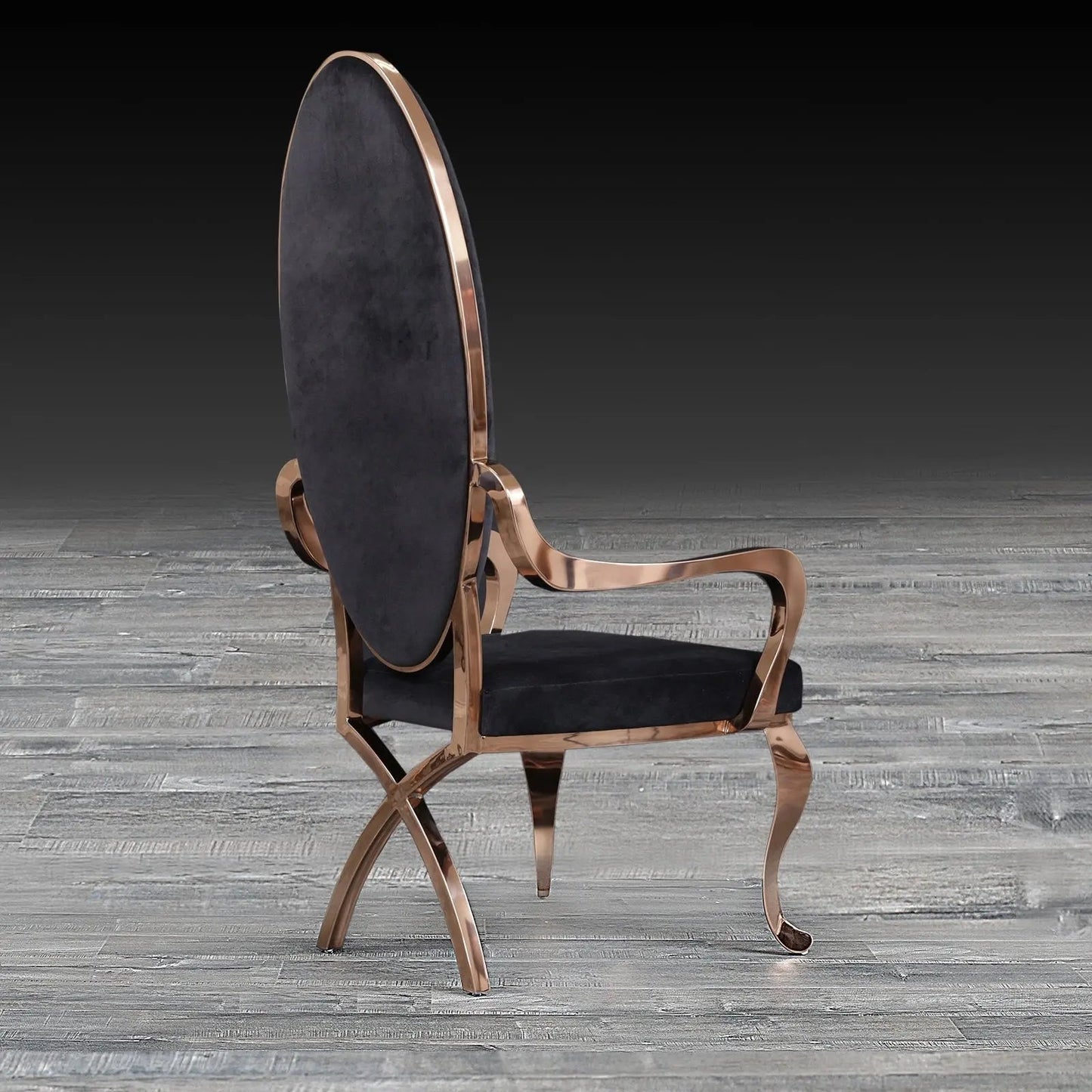 Wonderland Rose Gold Luxury Dining Chair