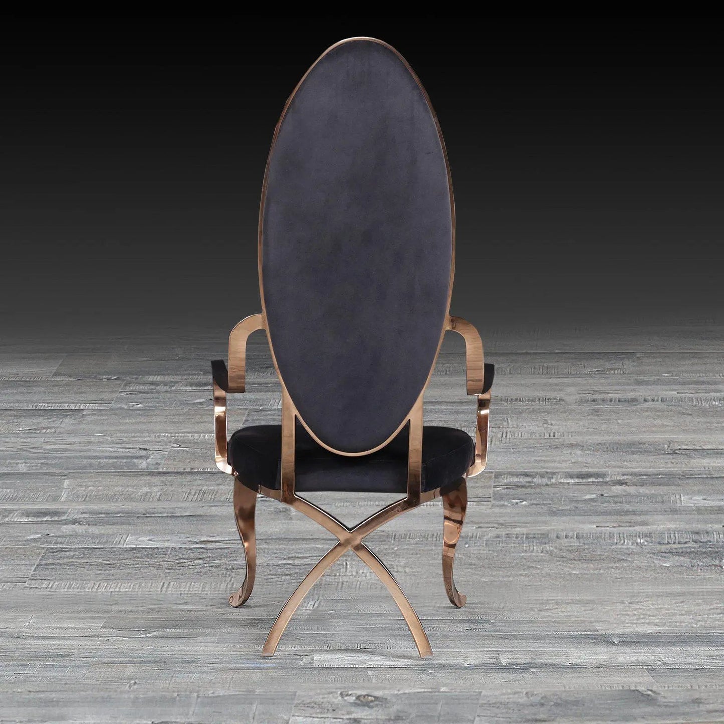 Wonderland Rose Gold Luxury Dining Chair