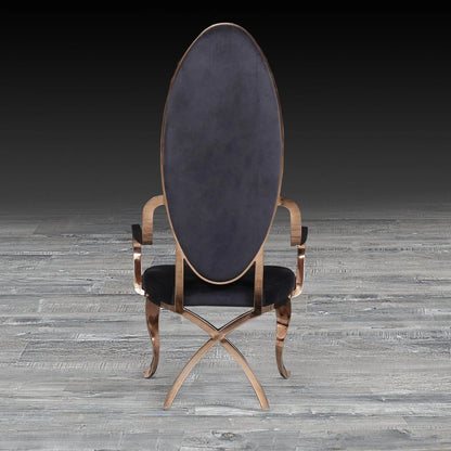 Wonderland Rose Gold Luxury Dining Chair
