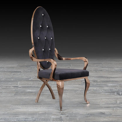 Wonderland Rose Gold Luxury Dining Chair