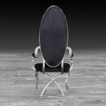 Wonderland Silver Elegant Dining Chair