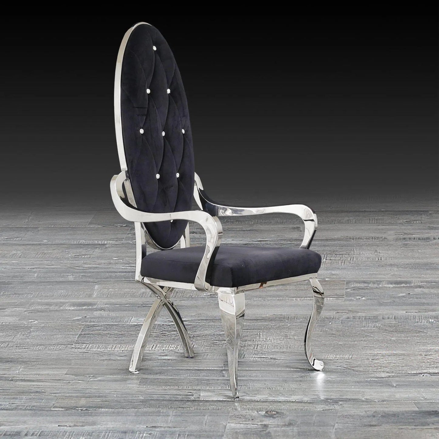Wonderland Silver Elegant Dining Chair