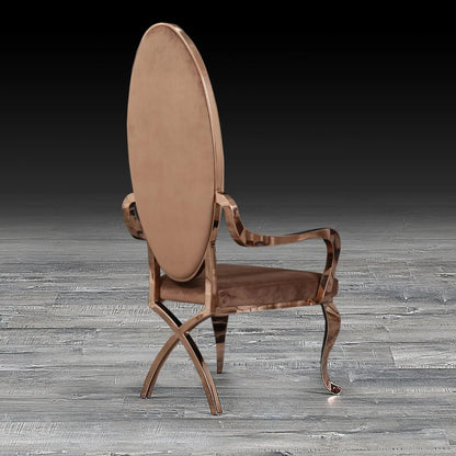 Wonderland Rose Gold Luxury Dining Chair