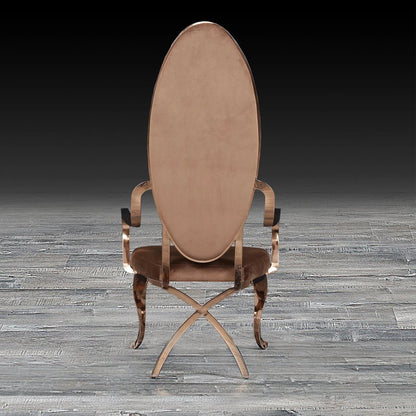 Wonderland Rose Gold Luxury Dining Chair