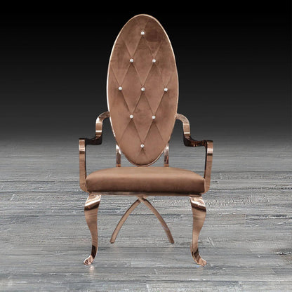 Wonderland Rose Gold Luxury Dining Chair
