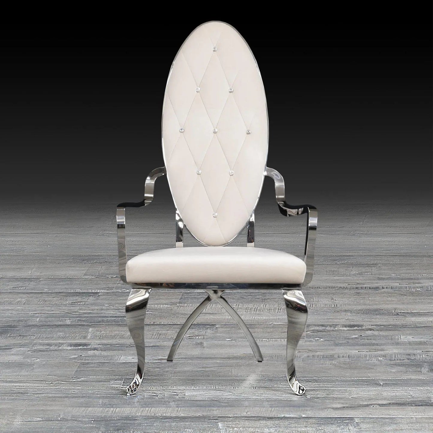 Wonderland Silver Elegant Dining Chair