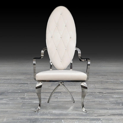 Wonderland Silver Elegant Dining Chair