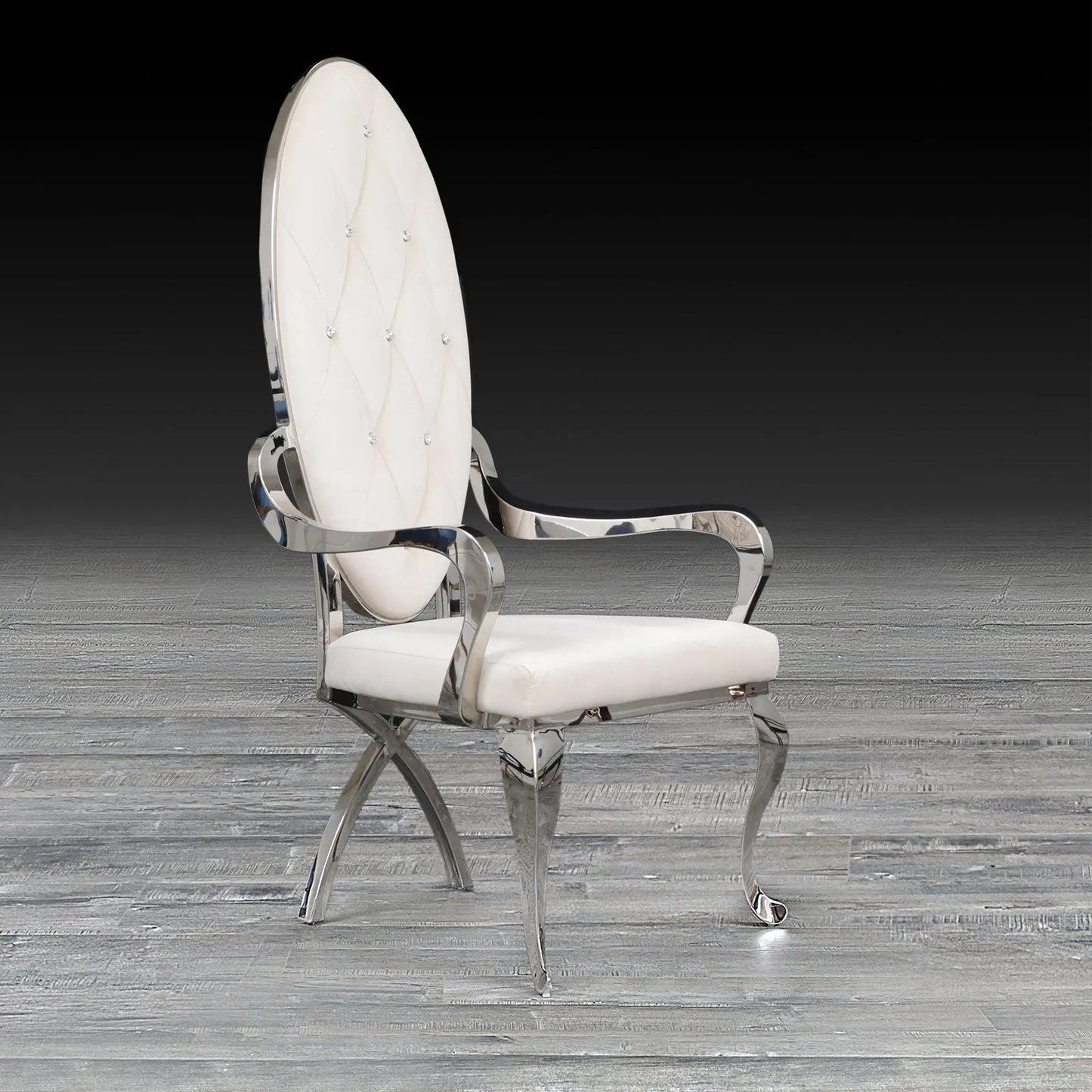 Wonderland Silver Elegant Dining Chair