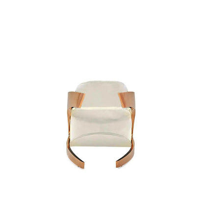 Zetta Arm Chair with Rose Gold Base | Velvet Upholstery