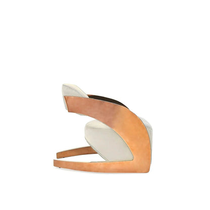 Zetta Arm Chair with Rose Gold Base | Velvet Upholstery